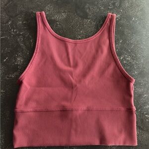 maroon lululemon pivot tank